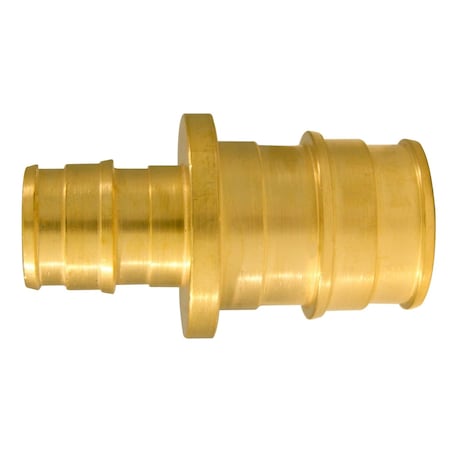 Apollo Apollo 1/2 in. Expansion PEX in to X 3/4 in. D Barb Brass Straight Coupling EPXC1234
